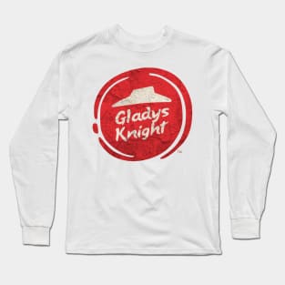 Cosplay Parody Pizza Hut Vintage Music Lovers - Gladys Knight Long Sleeve T-Shirt